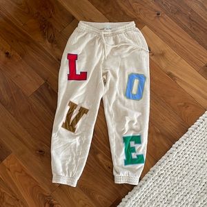Aerie love sweat pants